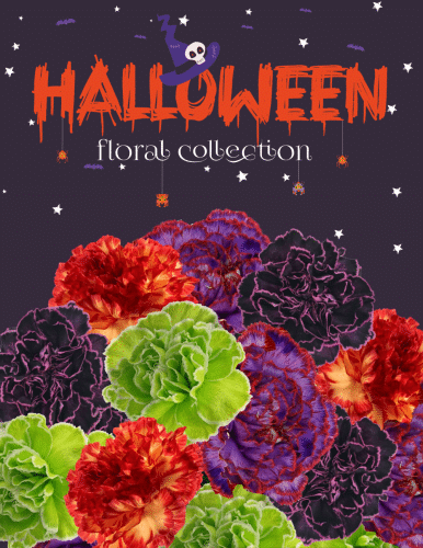halloween flower decor
