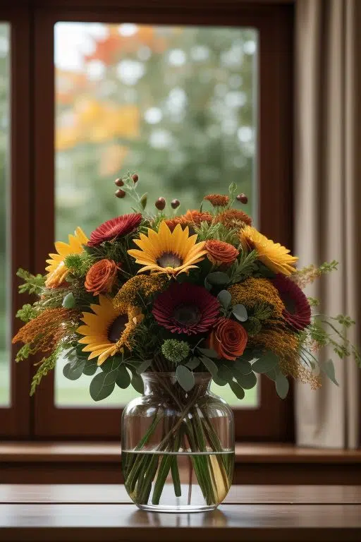 fall-flower-centerpiece